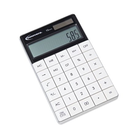 INNOVERA Large Button Calculator 15973, 12-Digit, LCD IVR15973